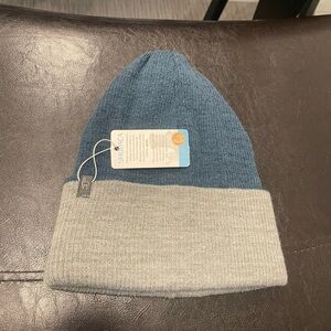 NWT Shupaca Alpaca Beanie Hat Alpaca Black Gray Gorpcore